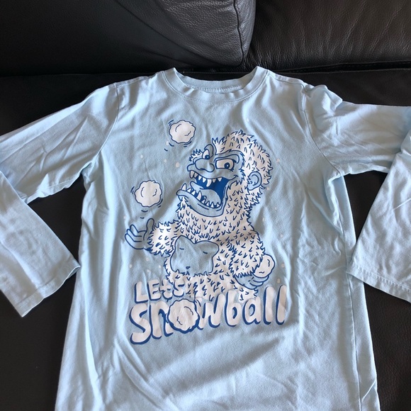 6 Piece Long Sleeve Graphic Tees Bundle Size 8-10 - Picture 2 of 6